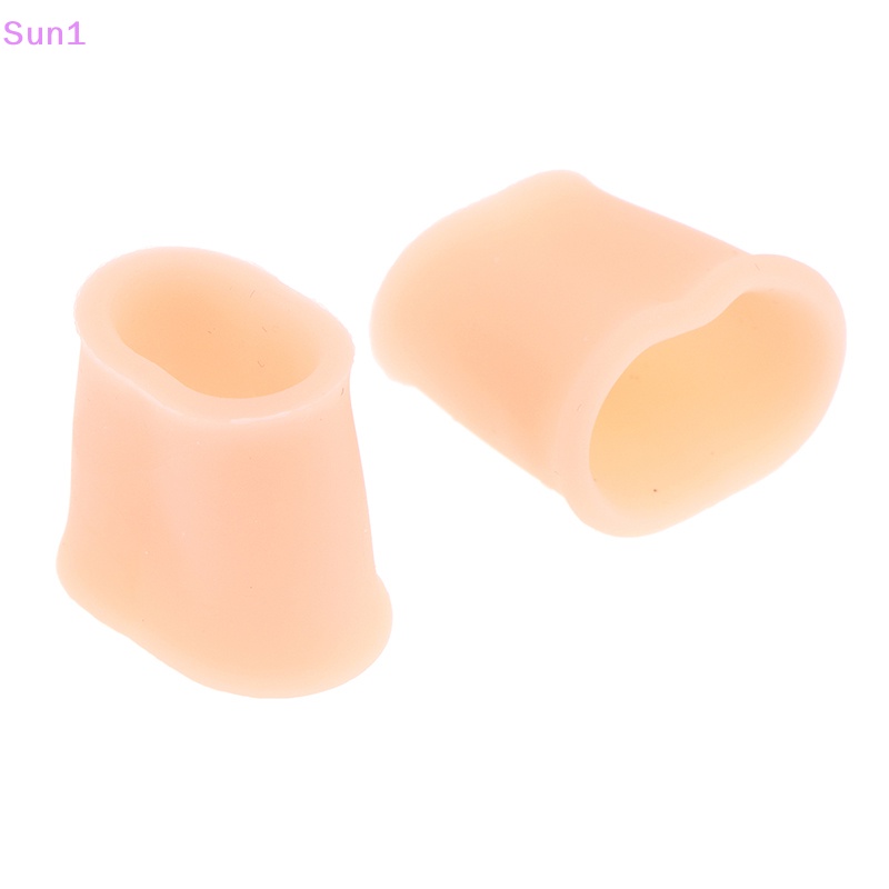 1 Cặp Ống Gel Silicone Đeo Ngón Chân Cái Bảo Vệ Hiệu Quả