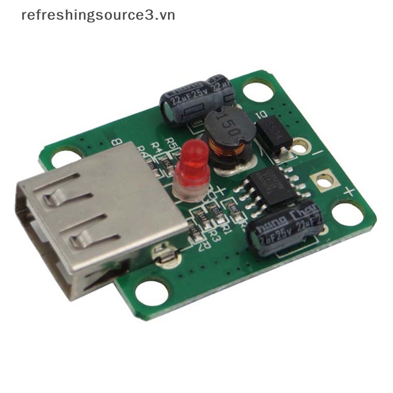 Cục Sạc Điều Chỉnh Điện Năng Lượng Mặt Trời 3.vn DC 6V-20V 18V Sang 5V 2A USB