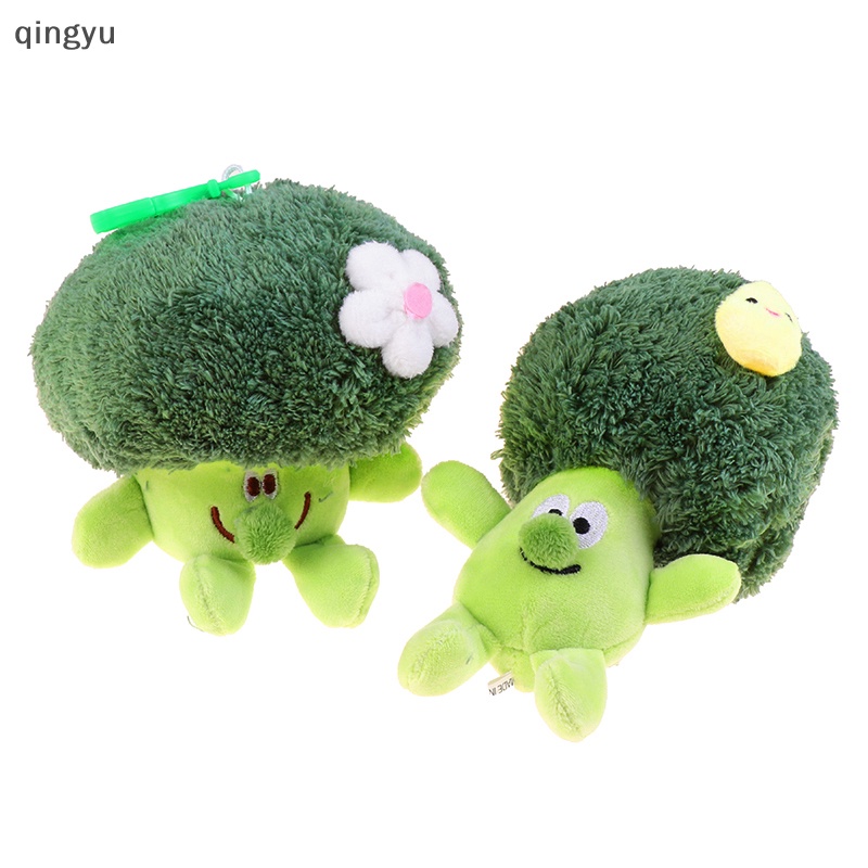Móc Khóa Búp Bê Nhồi Bông Broccoli Dễ Thương