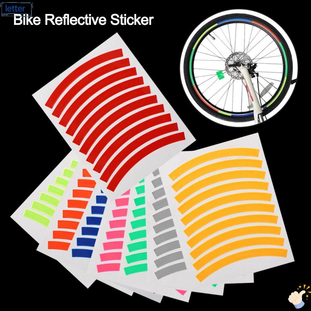 LET Set 100 Miếng Dán Phản Quang Giữ Cân Bằng An Toàn Cho Xe Đạp