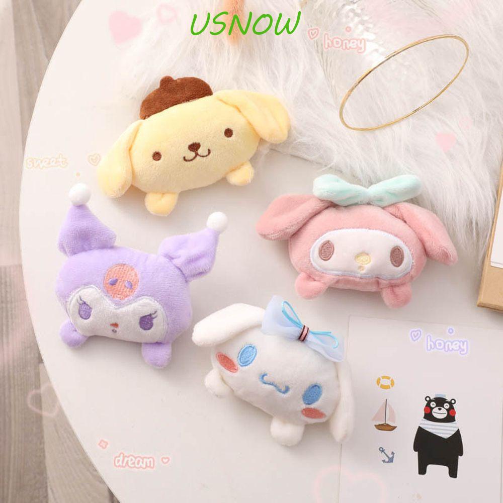 USNOW Ghim Cài Áo Hình Giày Phối Lông Xù Đáng Yêu Cho Nữ Kiểu Hàn Quốc