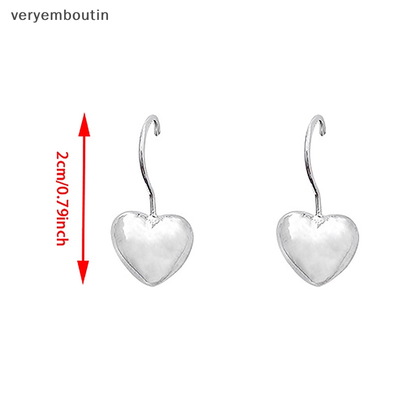 Bông Tai Hình Trái Tim Thời Trang Thanh Lịch Dành Cho Nữ