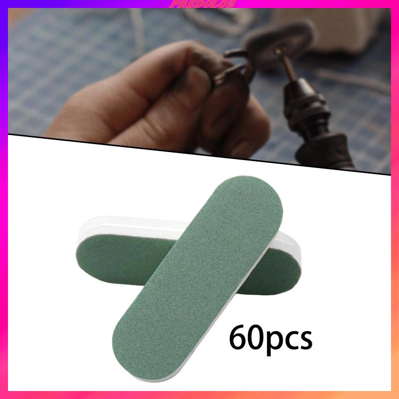 Bộ 60 Miếng Chà Nhám Đánh Bóng Xe Hơi Hình Chữ Nhật