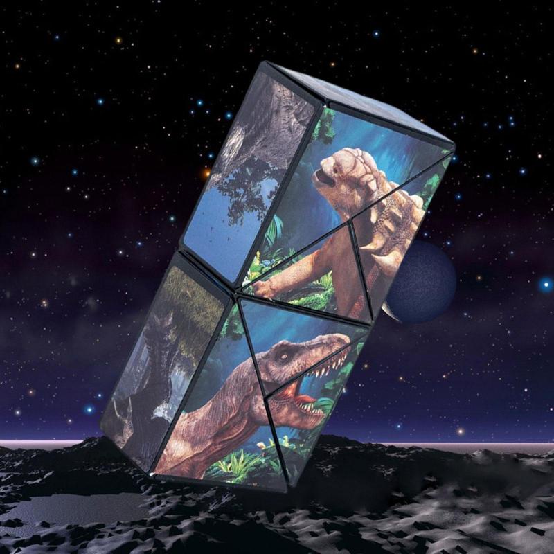 Đồ Chơi Khối Lập Phương Biến Hình 3D Mượt Mà Giáo Dục Cho Bé