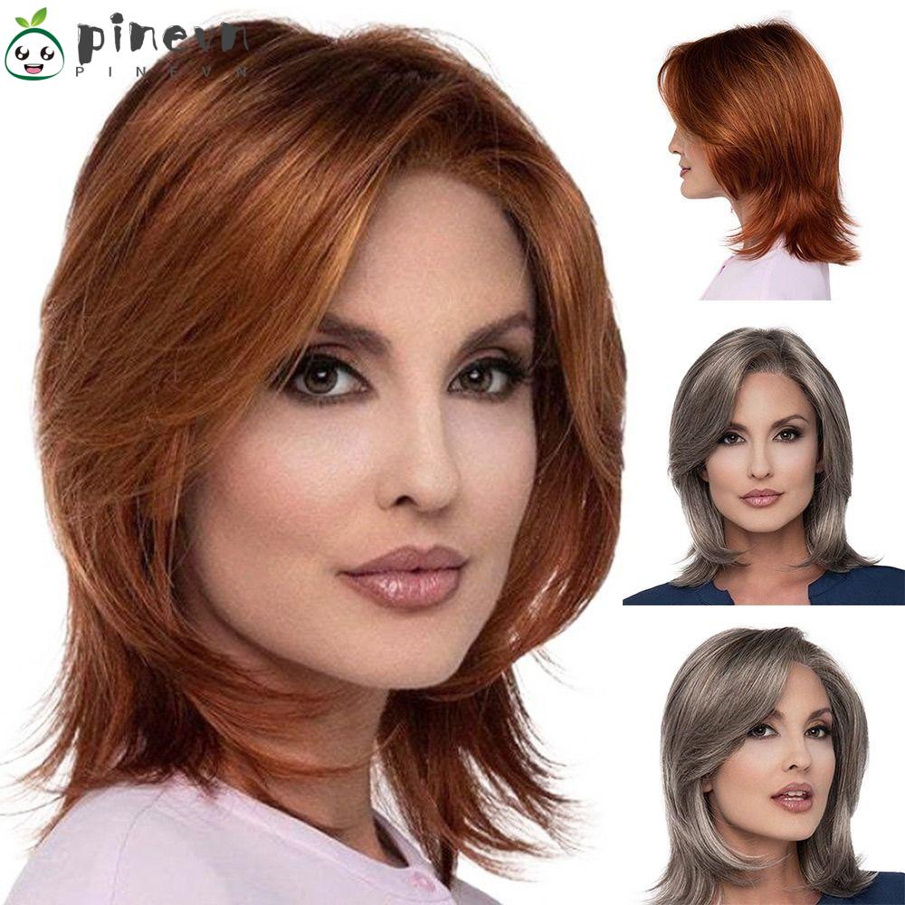 PINEVN Bộ Tóc Giả Bằng Sợi Tổng Hợp Tự Nhiên Chịu Nhiệt Tốt