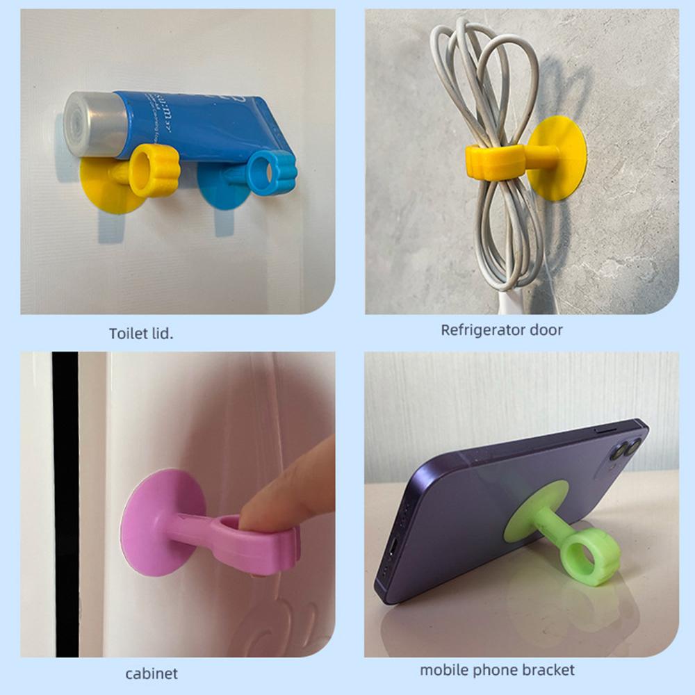 GLENES Bộ 3 Đệm Silicone Chặn Cửa Chống Va Đập Tiện Dụng