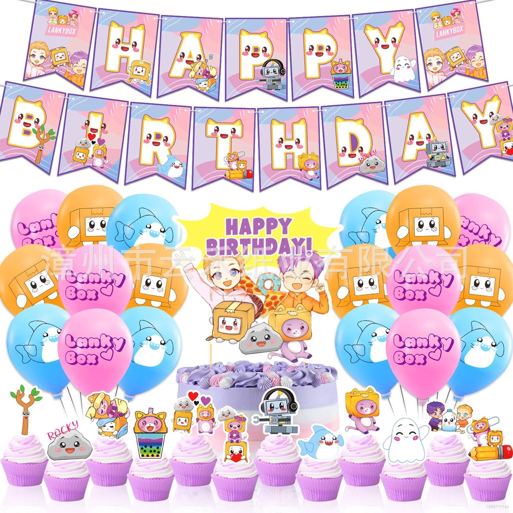 Mới Bộ Bong Bóng Trang Trí Tiệc Sinh Nhật Cho Bé