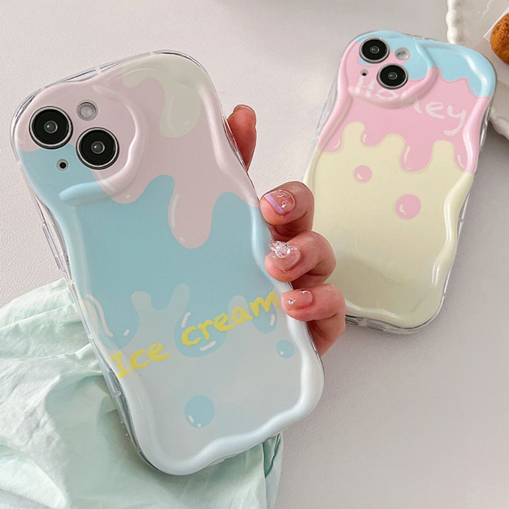 Ốp Điện Thoại TPU Mềm Chống Sốc Họa Tiết Que Kem Thời Trang Cho IPhone 11 12 13 14 Pro Max
