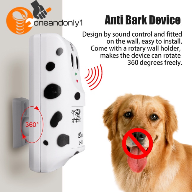 Thiết Bị Huấn Luyện Chó Chống Sủa Bằng Sóng Siêu Âm Gắn Tường Tiện Dụng