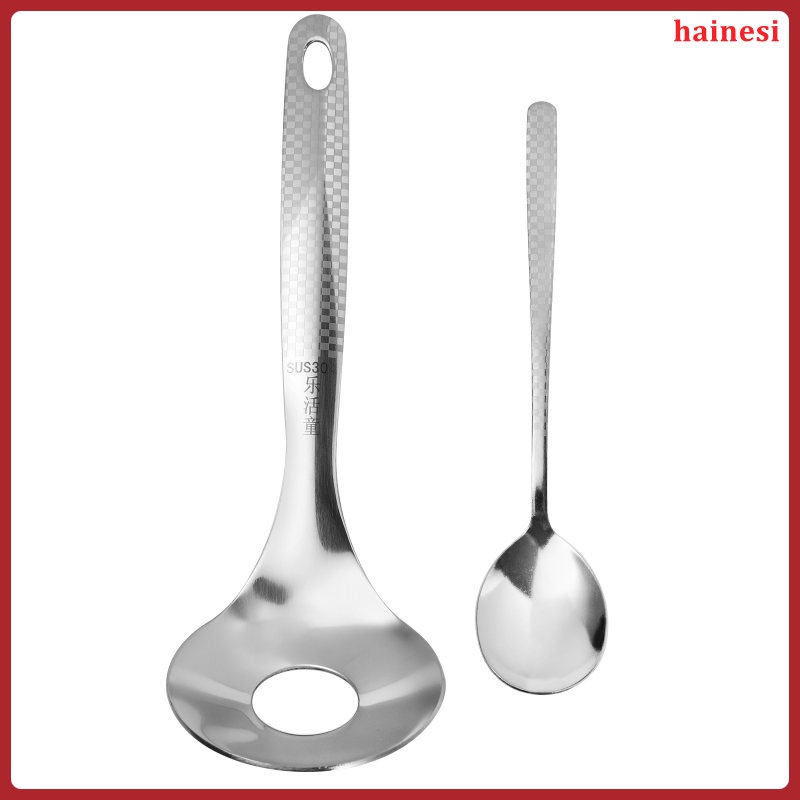 Set 2 Muỗng Múc Kem Bằng Thép Không Gỉ