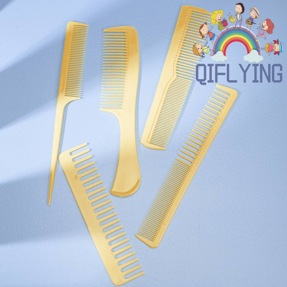 Set 8 Lược Chải Thẳng Râu Chuyên Nghiệp Không Độc Hại