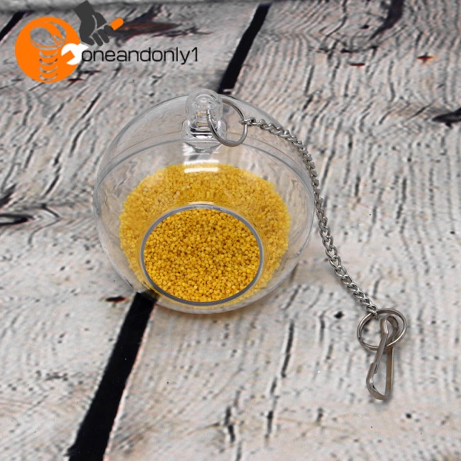 Tô Đựng Thức Ăn / Nước Uống Bằng Acrylic Dành Cho Chim Vẹt