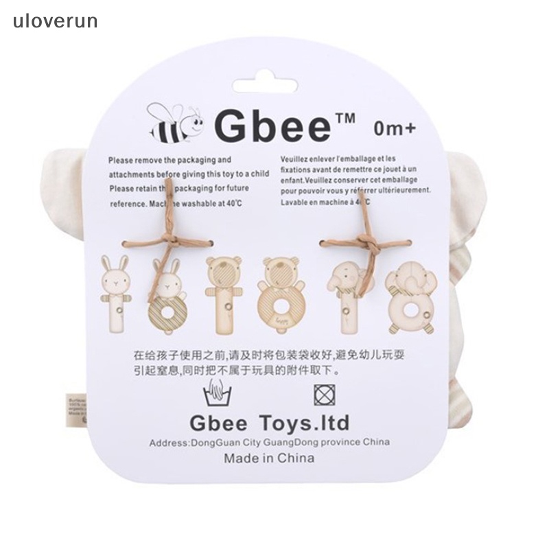 Lục Lạc Cầm Tay Hình Thú Nhồi Bông Mềm Mại Dễ Thương Cho Bé