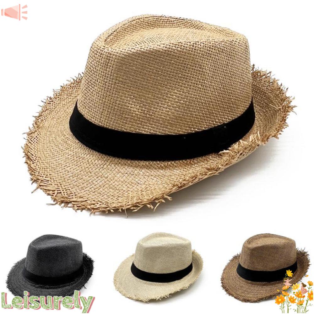 LEILY Nón Cói Rộng Vành Chống Nắng Thiết Kế Mới Thời Trang Dành Cho Mùa Hè