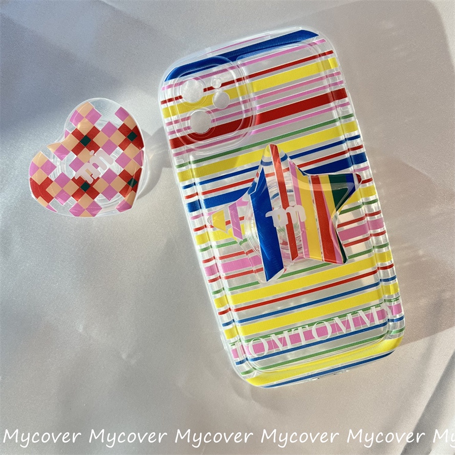 Ốp Điện Thoại Silicon Mềm Chống Sốc 2 Trong 1 Có Giá Đỡ Cho iPhone 11 12 13 14 Pro Max X Xr Xs 8 7 6 Plus SE 2020