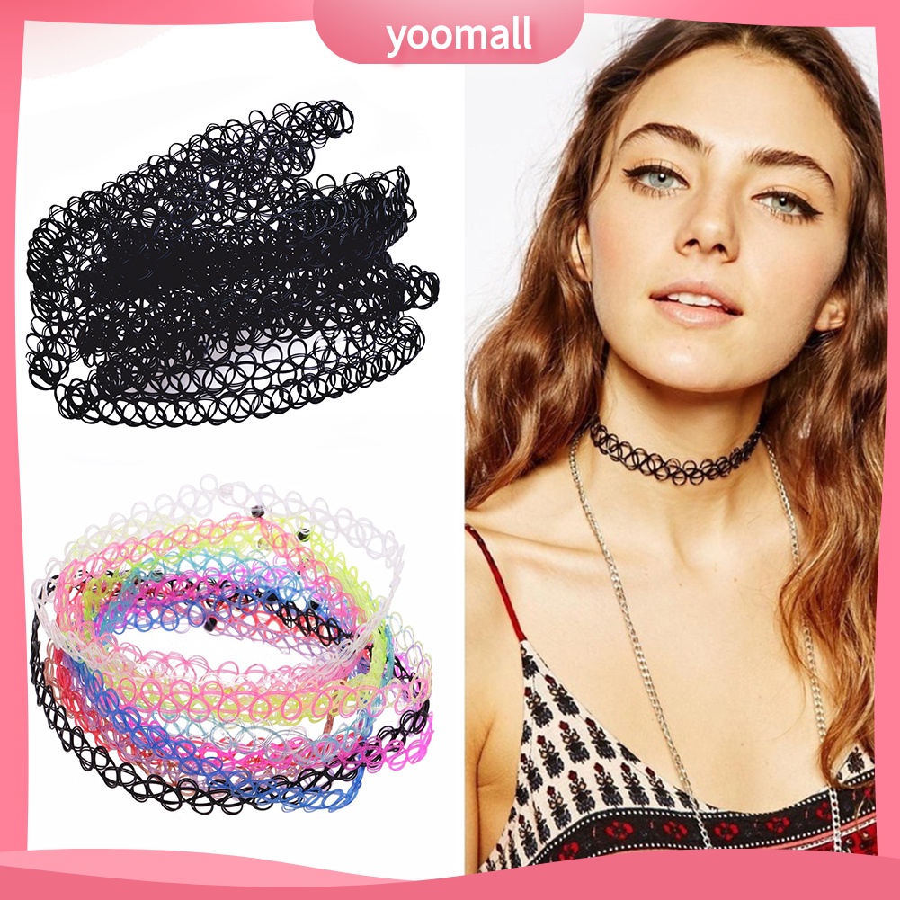 12 Vòng Cổ Choker Thời Trang Nữ Tính