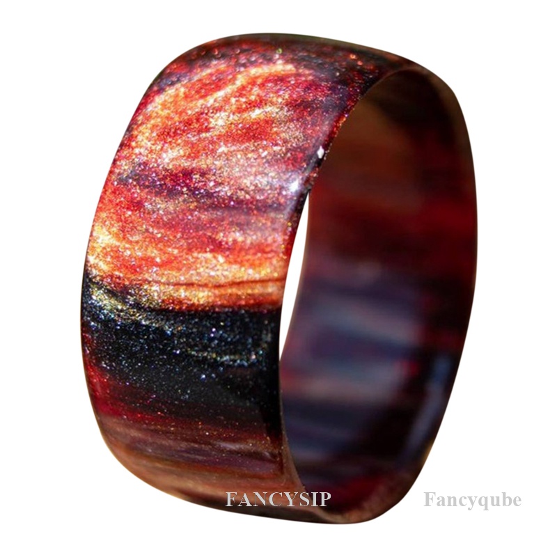 Nhẫn Acrylic Đầy Màu Sắc Đầy Sao Đầy Màu Sắc Cho Nữ