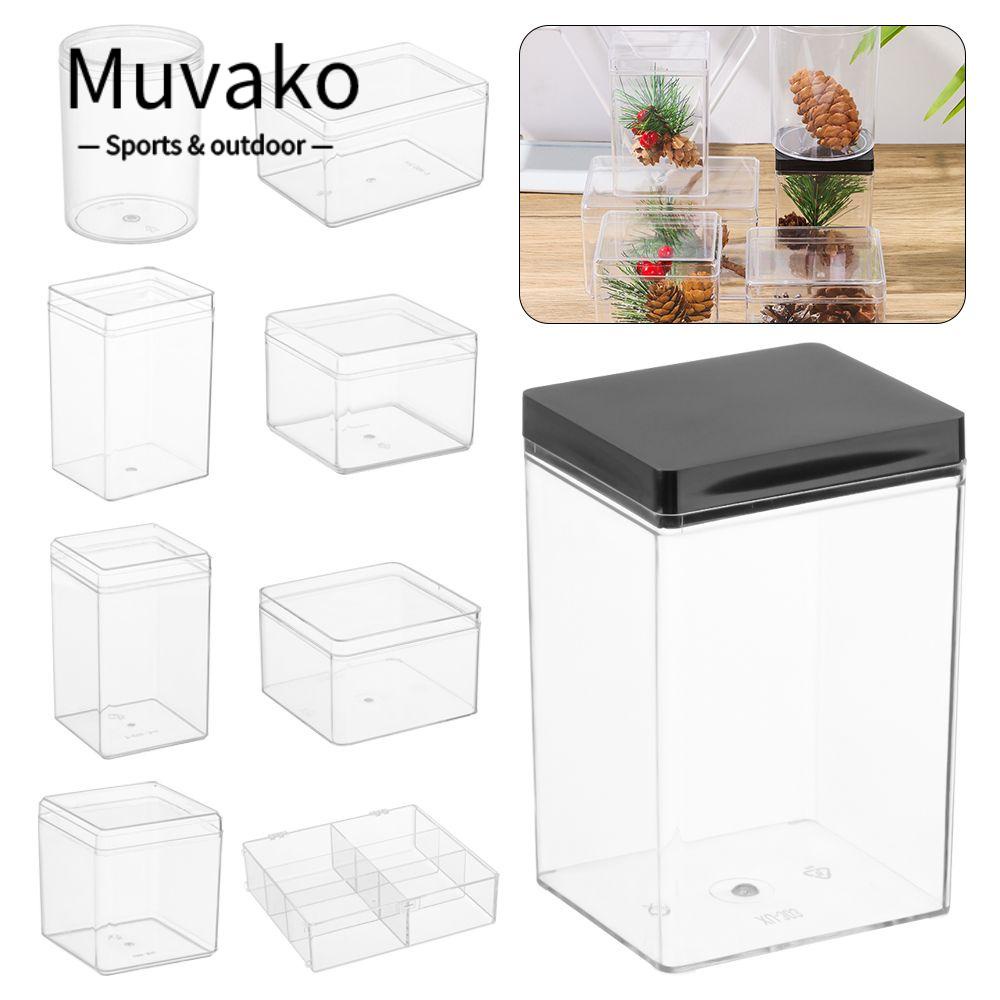 MUVAKO Hộp Đựng Trưng Bày Mô Hình Nhân Vật Anime Trong Suốt Chống Bụi