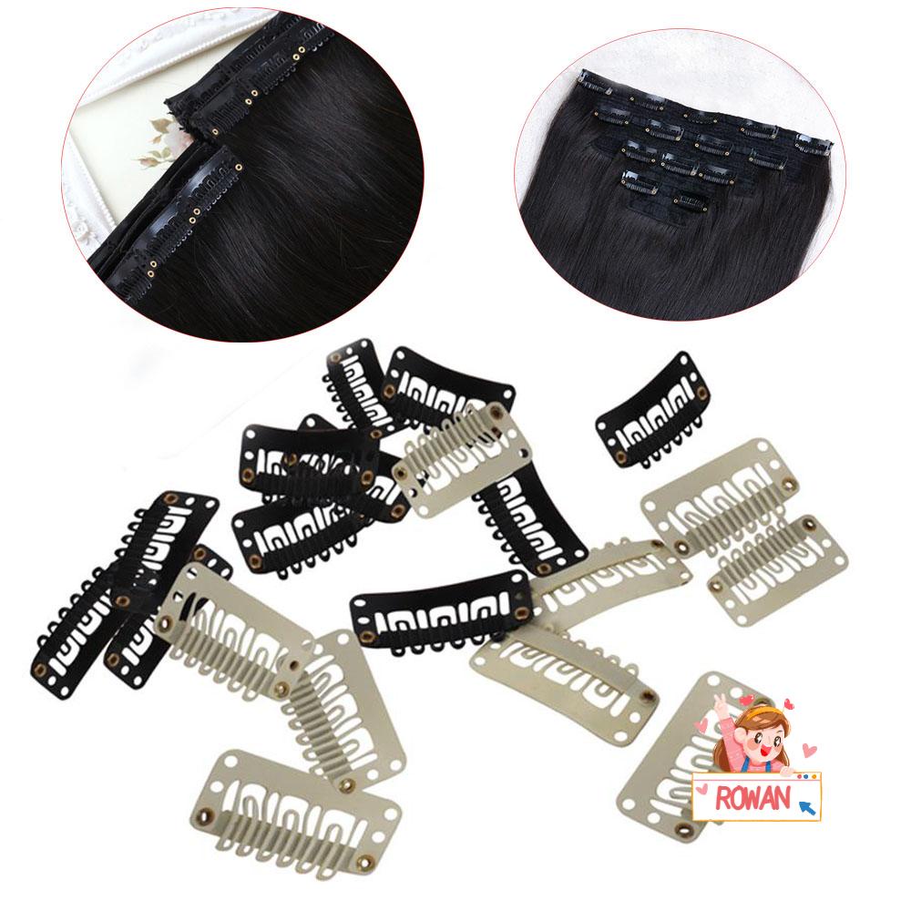 ROWANS Set 20 / 40 Kẹp Tóc Giả Mới