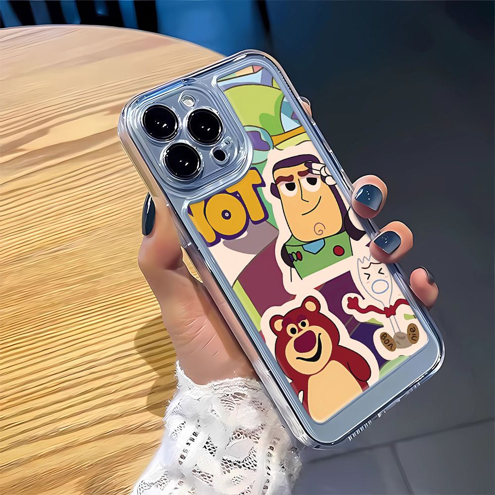 Phù Hợp Ốp Điện Thoại Mềm In Hình Buzz Lightyear Phong Cách Trung Hoa Cho Iphone 8p 12iPhone14Promax13 11 7