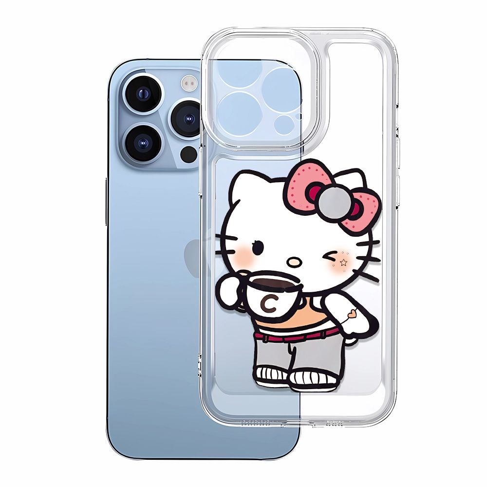 Bộ Dụng Cụ Bảo Vệ An Toàn Cho Bé111312Ốp Điện Thoại Mềm In Hình Ly Cà Phê Dễ Thương Cho Apple kt7 iPhone14Promax 8p ZTEH