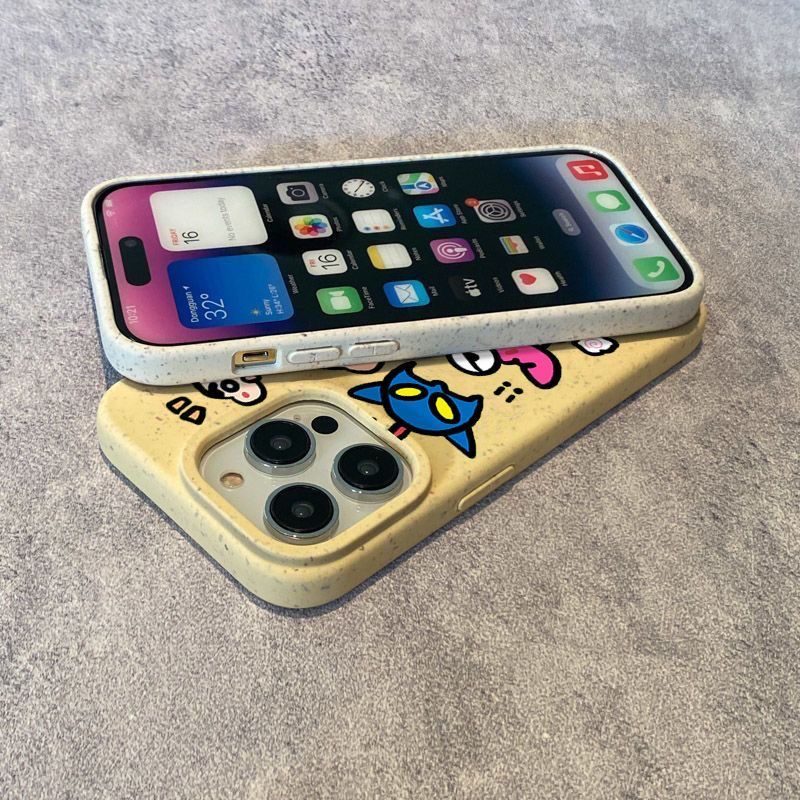 Ốp Điện Thoại Vân Lúa Mạch Cho Iphone 11 / 13 / / 12 / 7 8 6Iphone14Pro KK00