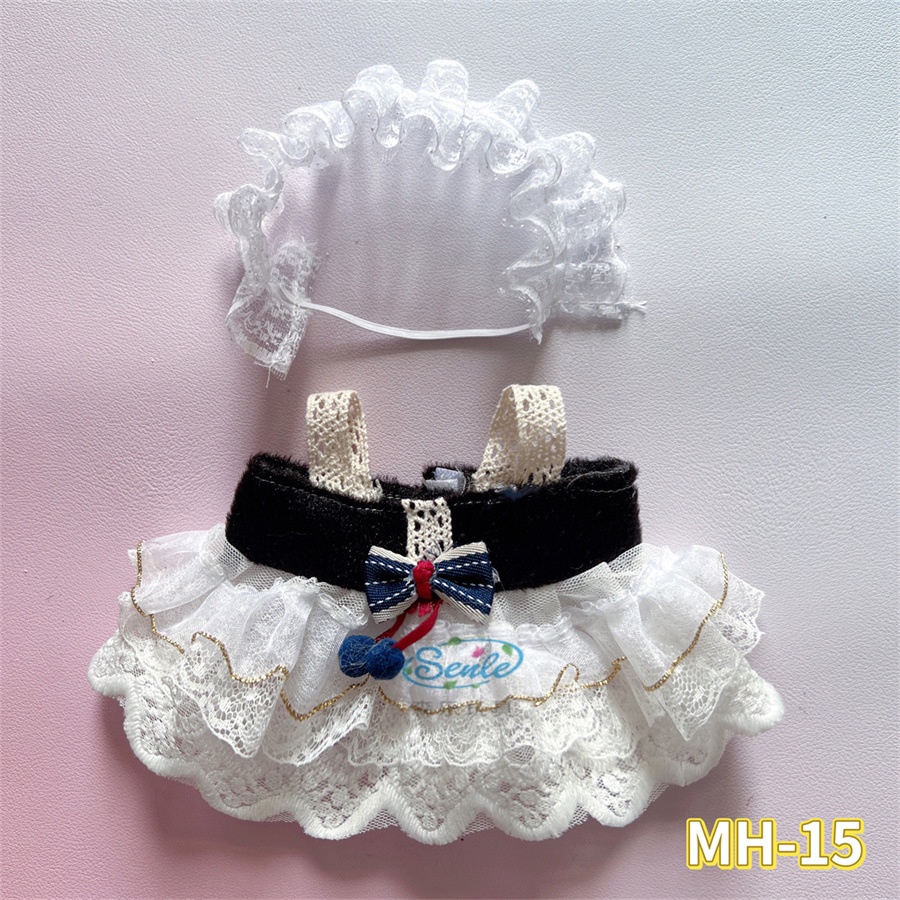 Bộ Quần Áo Cotton Dài 20cm Cho Búp Bê