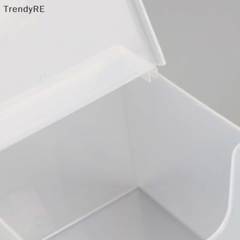 Hộp Đựng Bưu Thiếp Dán Bàn Trong Suốt Sức Chứa Lớn Họa Tiết Ngôi Sao Nắp Lật Hợp Thời Trang RE