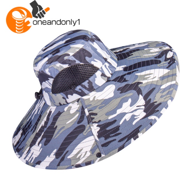 Mũ Tai Bèo Rộng Vành Phối Lưới Nhanh Khô Thời Trang Đi Biển