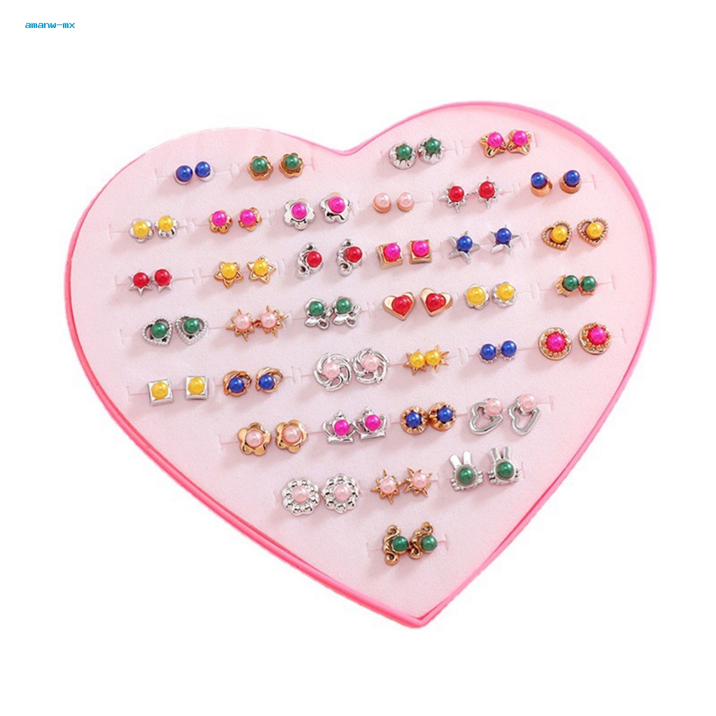 Bộ 36 Đôi Bông Tai Thời Trang Nhẹ Nhàng Nữ Tính