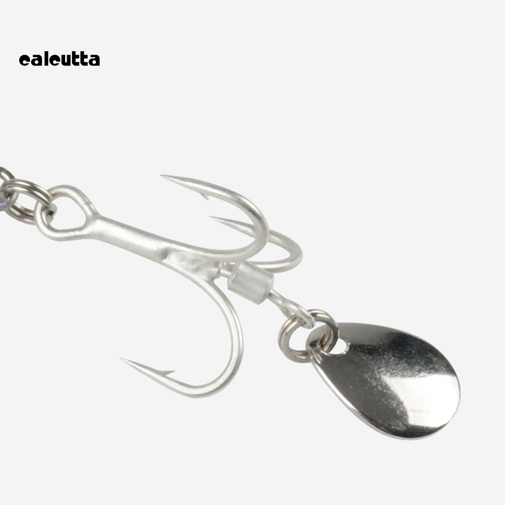 Mồi Giả Câu Cá 3D Bằng Kim Loại 30g / 75cm