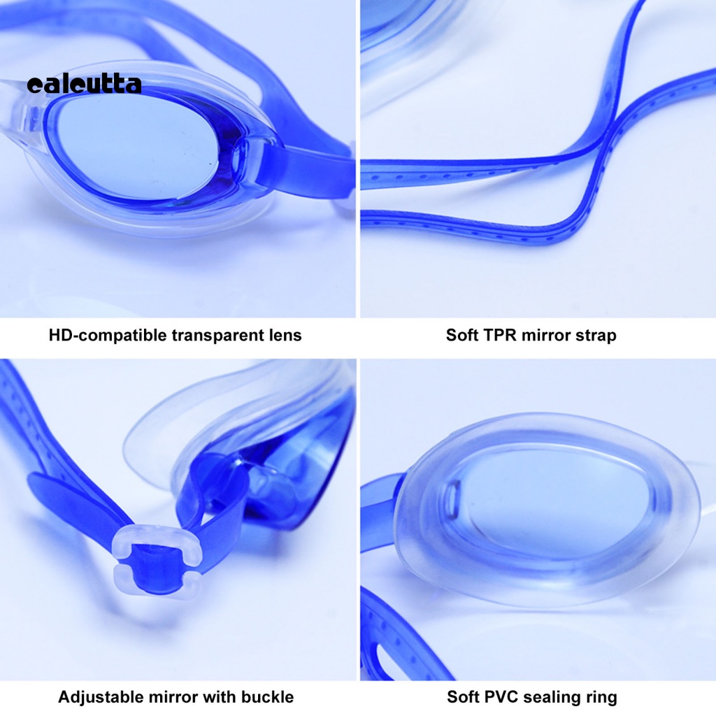 Kính Bơi Bảo Vệ Chống Tia UV Chống Nước Có Dây Đeo Co Giãn Tốt Cho Trẻ Em