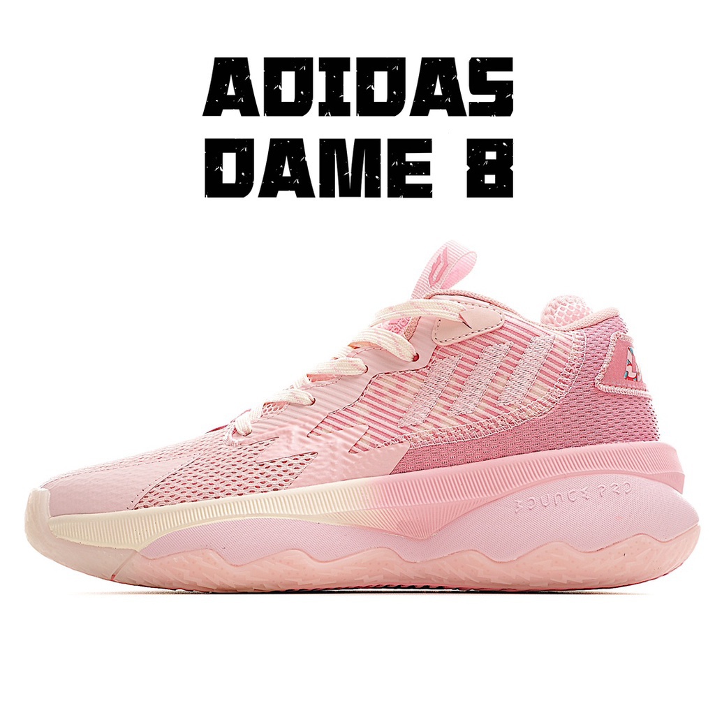 Giày Bóng Rổ Adidas Dame 8 Damian Lilad 8 100% Thoáng Khí Thời Trang Cho Nam