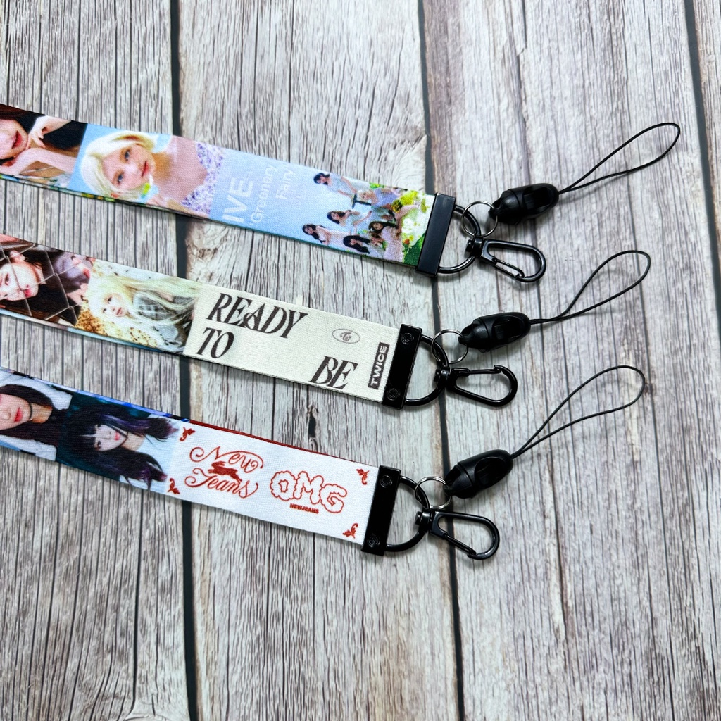 Twice Album READY TO BE IVE ID Hanging Neck Sling Lanyard