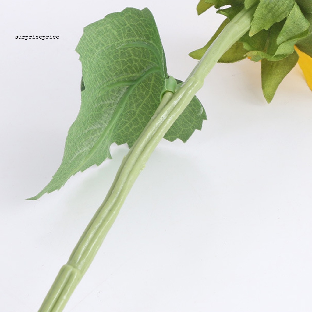 Bó Hoa Hướng Dương Giả Bằng Lụa Màu Sắc Tươi Sáng Đa Ứng Dụng Cho SPA