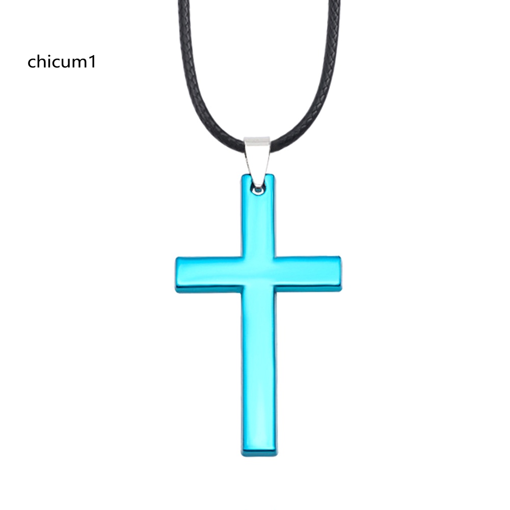 Vòng cổ Hợp Kim Mặt Thánh Giá Thời Trang Cho Nam