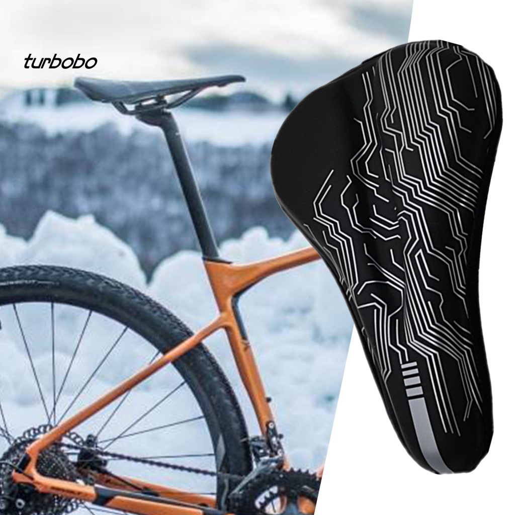 Vỏ Bọc Yên Xe Đạp Dày Dặn Màu Đen Chống Thấm Nước Tiện Dụng