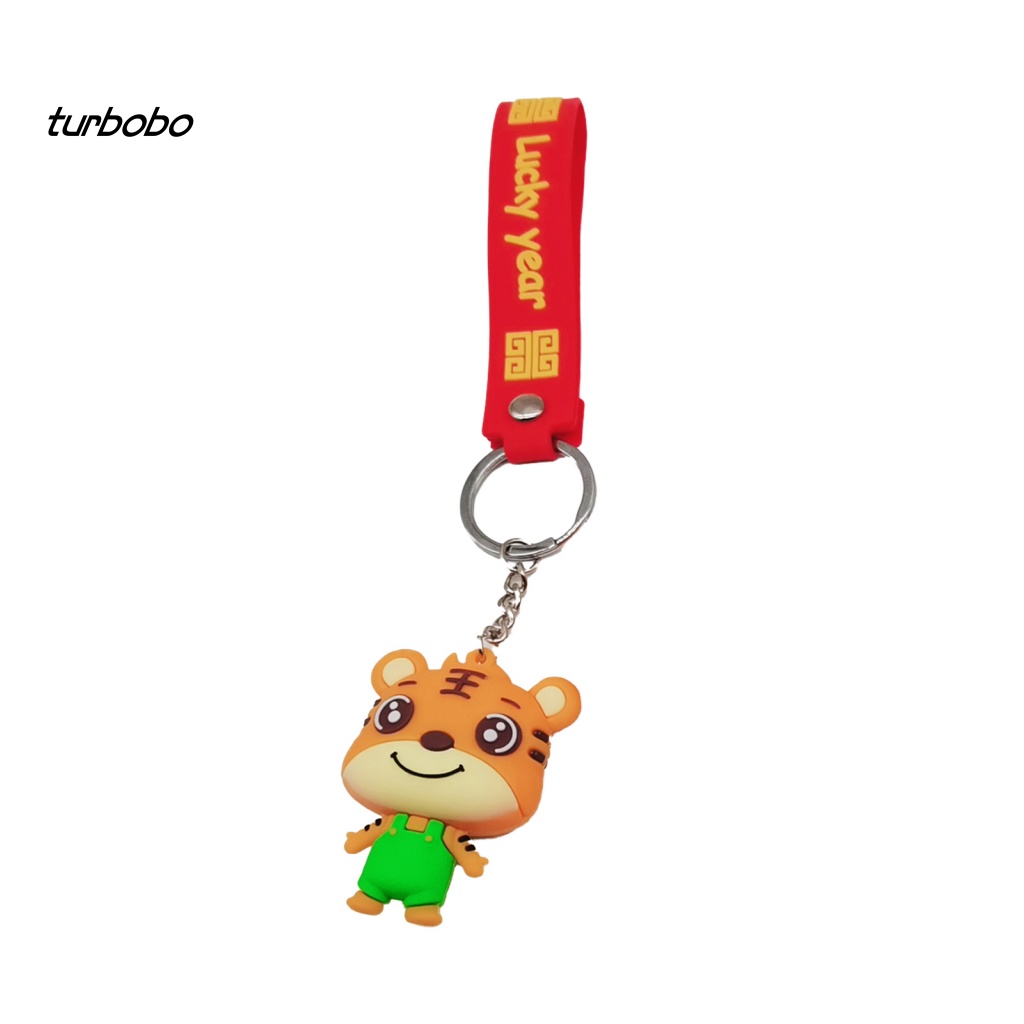 Móc Khóa Hình Chú Hổ May Mắn Phong Cách Truyền Thống Trọng Lượng Nhẹ Dành Cho Trẻ Em