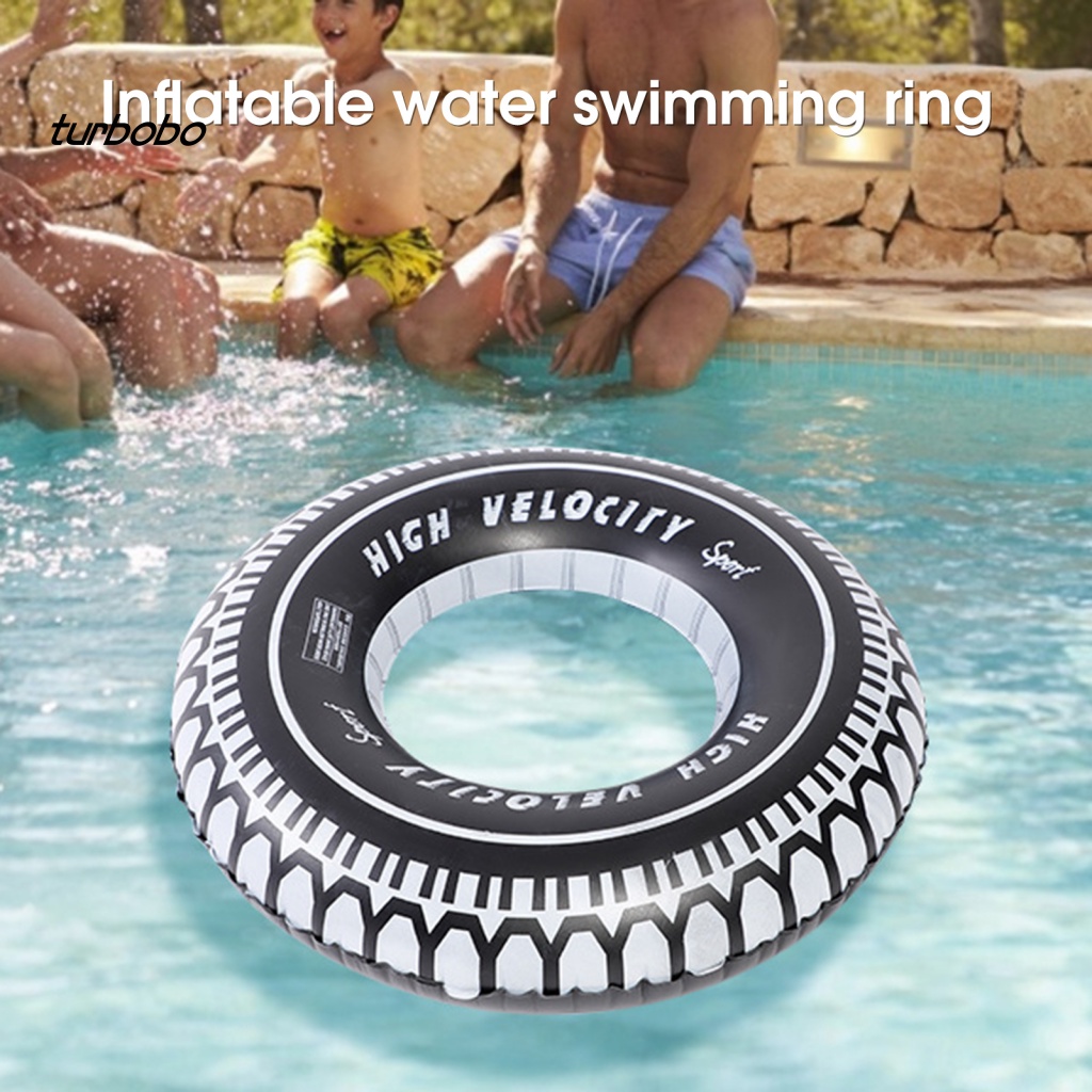 Phao Bơi PVC Dày Dặn Hình Tròn Có Bánh Xe Thông Dụng Cho Hoạt Động Dưới Nước