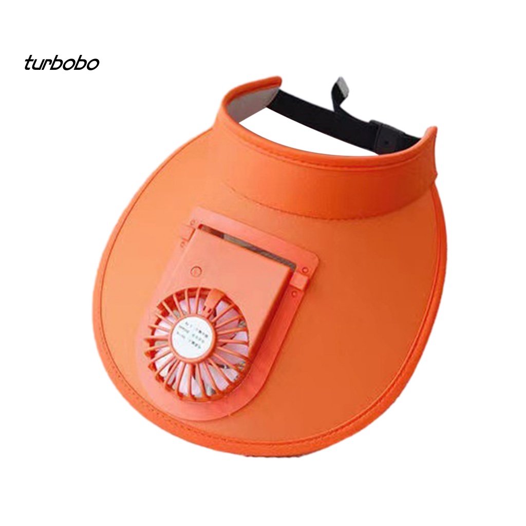 Nón Rộng Vành Chống Nắng 3 Tốc Độ Bằng Polyester Siêu Nhẹ Màu Trơn Tùy Chỉnh Kèm Quạt Tiện Dụng Cho Nữ