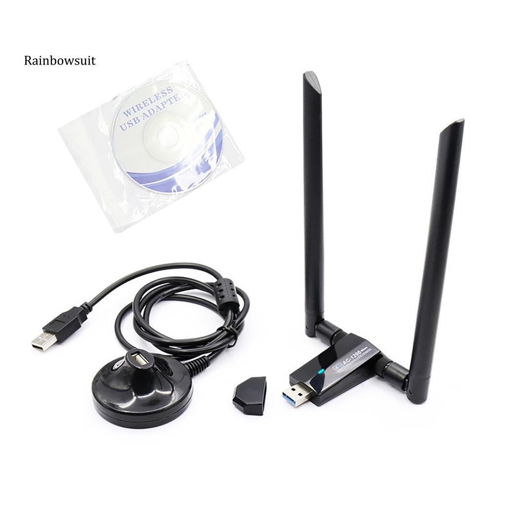 Thẻ Mạng Không Dây Tốc Độ Cao USB30 Hai Băng Tần Kép Chống Nhiễm Trùng M-1200M