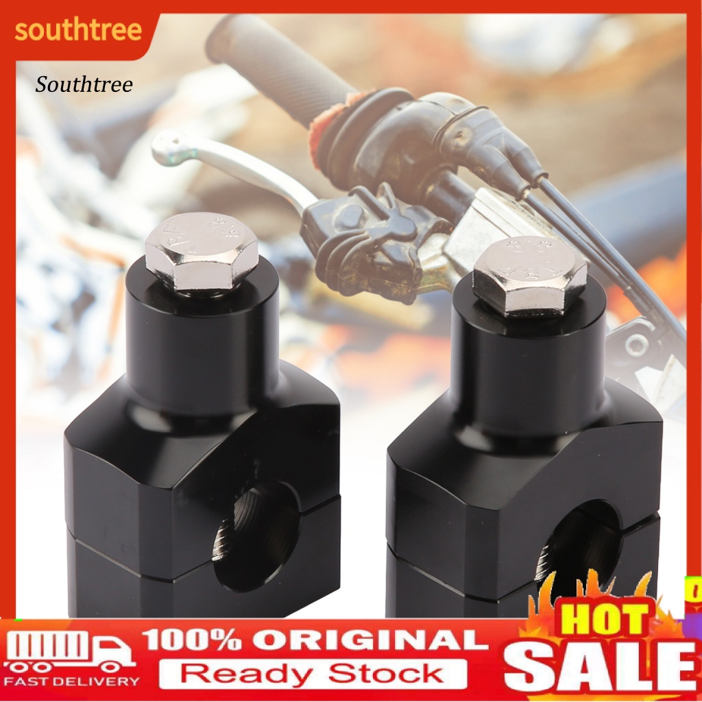 Bộ 2 Khung Gắn Tay Lái Xe Máy Có Lỗ Bằng Chrome 22mm