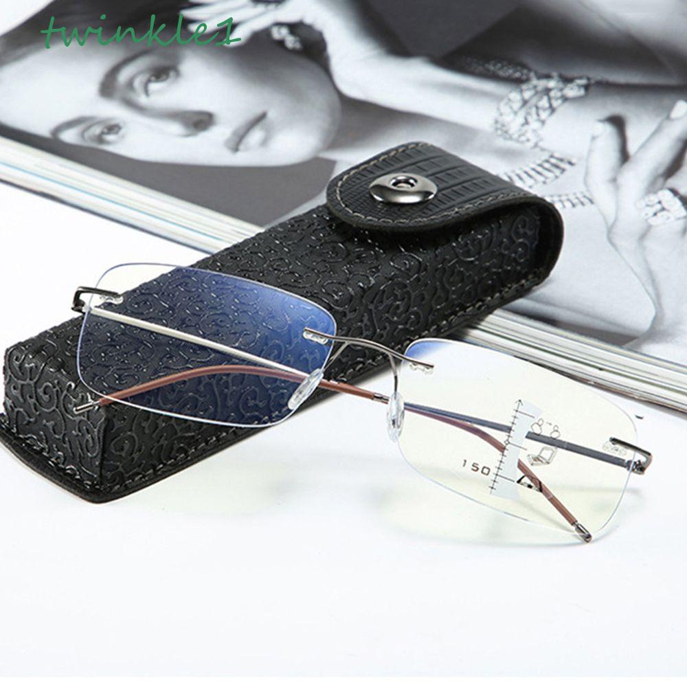 TWINKLE Hộp Đựng Mắt Kính Chống Rơi Vỡ Kiểu Dáng Đơn Giản Dành Cho Nam Và Nữ Ốp