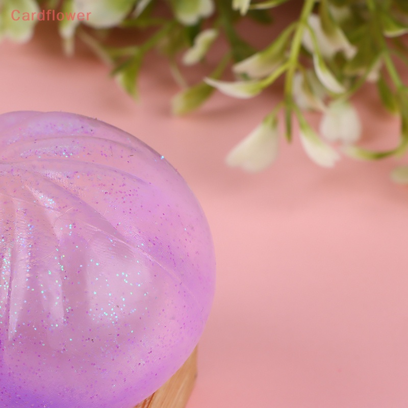 &lt; Cardflower &gt; Đồ Chơi Maltose Bánh Bao Hấp Đàn Hồi Chậm Màu Vàng Kim Phát Nhạc Sáng Tạo Mới Cho Trẻ Em