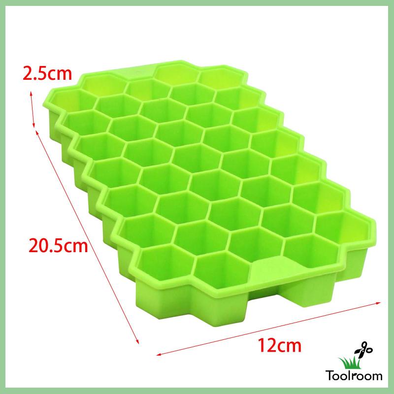 Set 2 Khay Silicone Làm Đá Viên / Sô Cô La / Nước Ép Có Thể Tái Sử