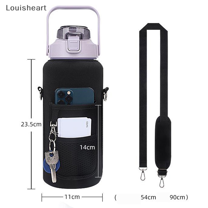 Bình Nước Louisheart 2 Lít Dung Tích 64 OZ Cao Cấp Tiện Lợi Dễ Sử Dụng