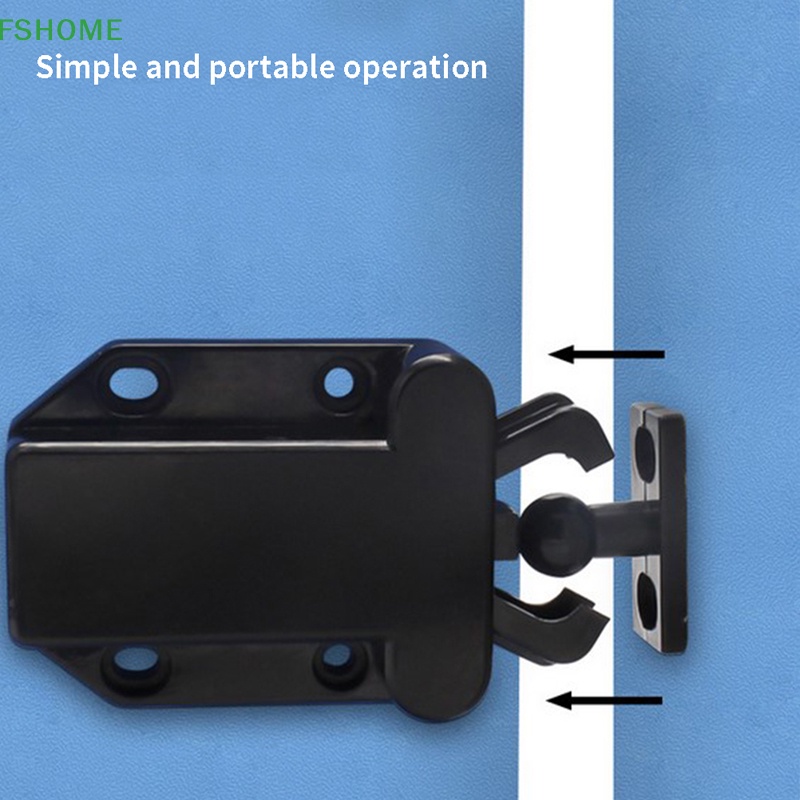 Chốt Cửa Tủ Chạn Mở 4 / 6 Dạng Nhấn Tiện Dụng Cho Nhà Bếp