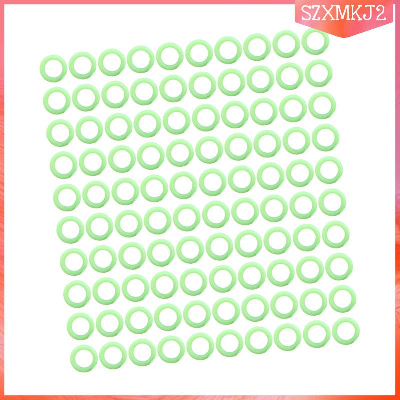 Set 100 Vòng Dạ Quang 3mm Cố Định Lều Trại Chuyên Dụng