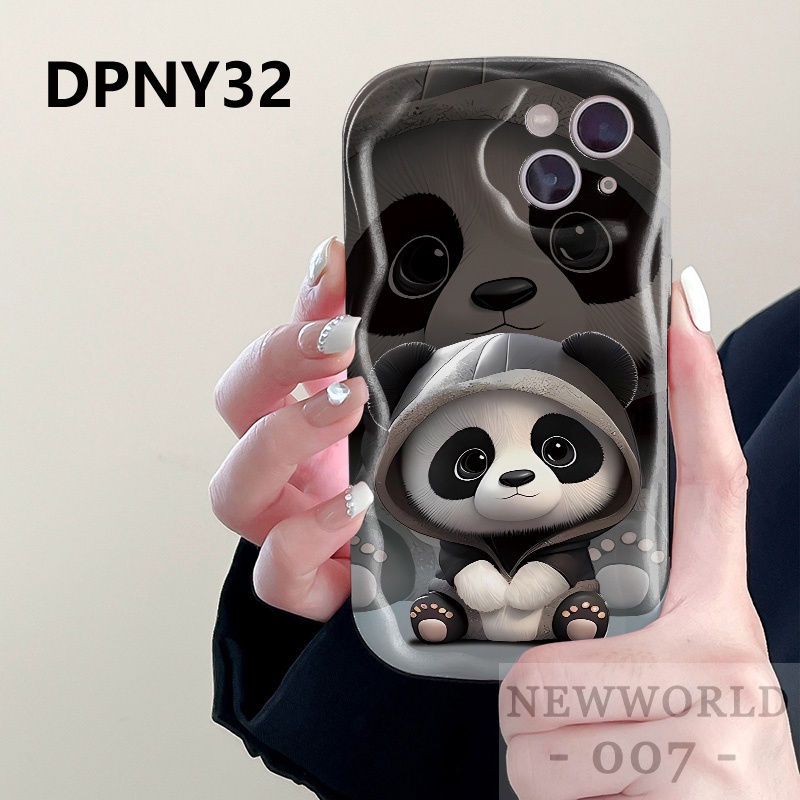 Ốp Điện Thoại Hình Gấu Trúc Cho Redmi A1 A2 9A 9C 10A 10C 9T Note 8 Pro 9 10 11 11S 12 12S 9S 4G 5G Version X3 Nf M3 NY31