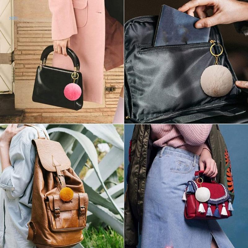 Set 24 Móc Khóa Búp Bê Nhồi Bông Đáng Yêu